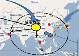 國際層面：中國中西部成為全球產(chǎn)業(yè)轉(zhuǎn)移新熱點(diǎn)